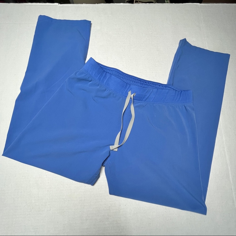 FIGS Blue Scrub Bottoms Technical Collection. Large